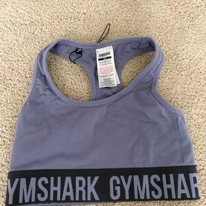 Gymshark Fit Sports Bra - Blue/Charcoal